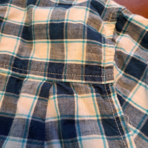 Boys Plaid Button Down Long Sleeve Size 5/6 *Same Day Shipping* - Picture 5 of 9